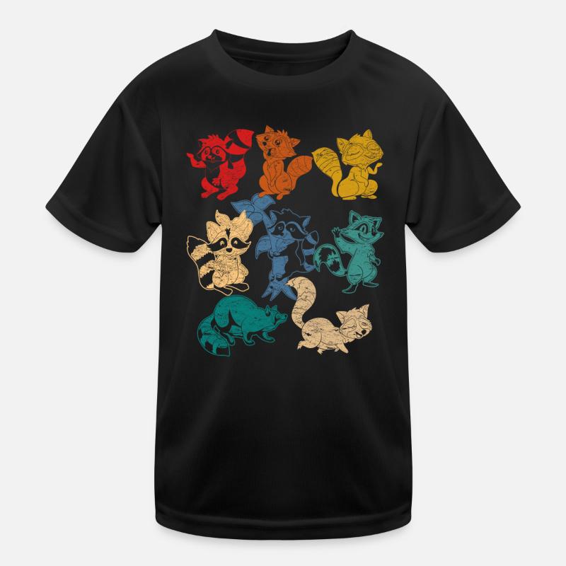 Raton laveur T-shirt sport Enfant