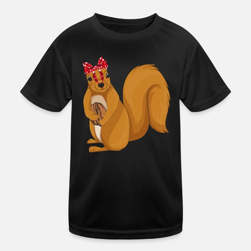 Squirrel Kids Functional T-Shirt
