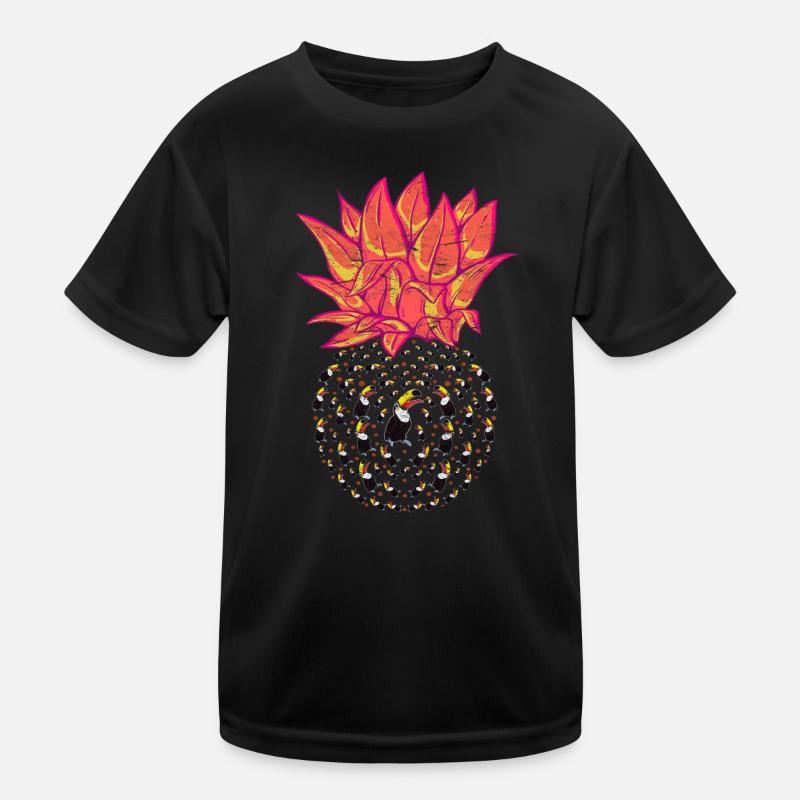 Toucan pineapple Kids Functional T-Shirt