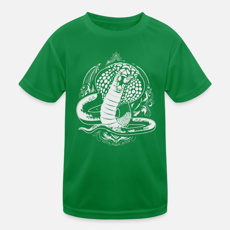 Animal Lover Predator Snake Gift Cobra T-shirt sport Enfant