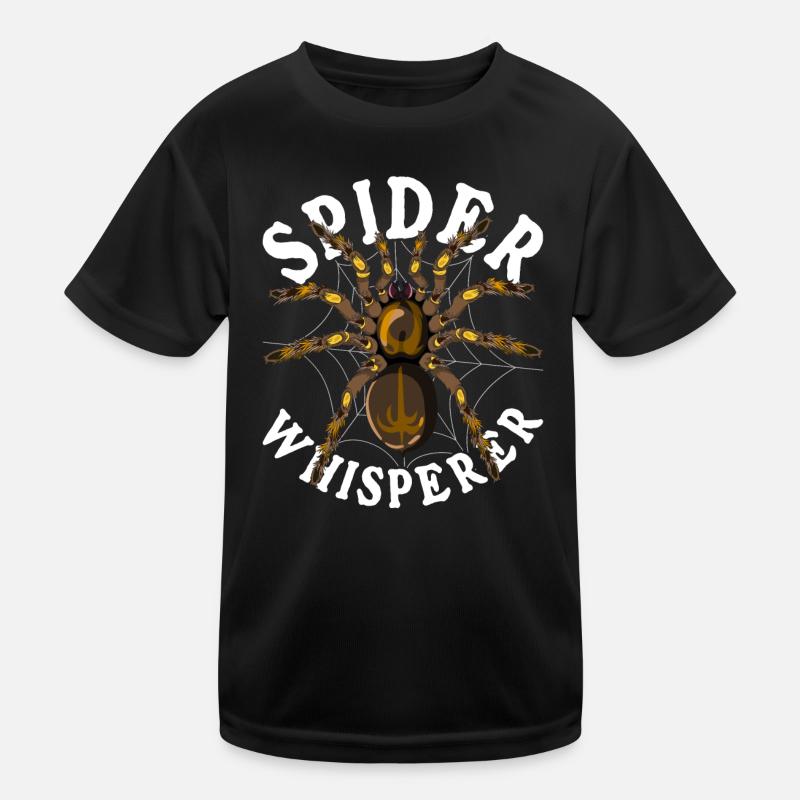 Vogelspinnen Flüsterer Arachnide Geschenk Spinne Kinder Funktions-T-Shirt