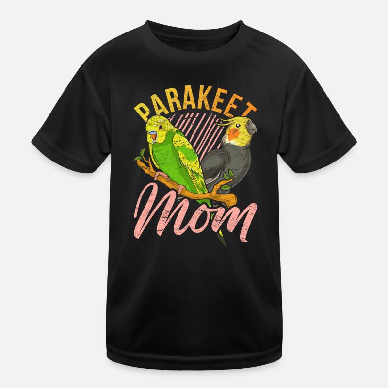 Sittich Mama Vogel Muttertag Geschenk Sittich Kinder Funktions-T-Shirt