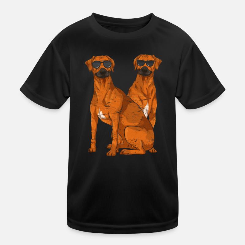 Lunettes de soleil Chiens Cadeau Rhodesian Ridgeback T-shirt sport Enfant