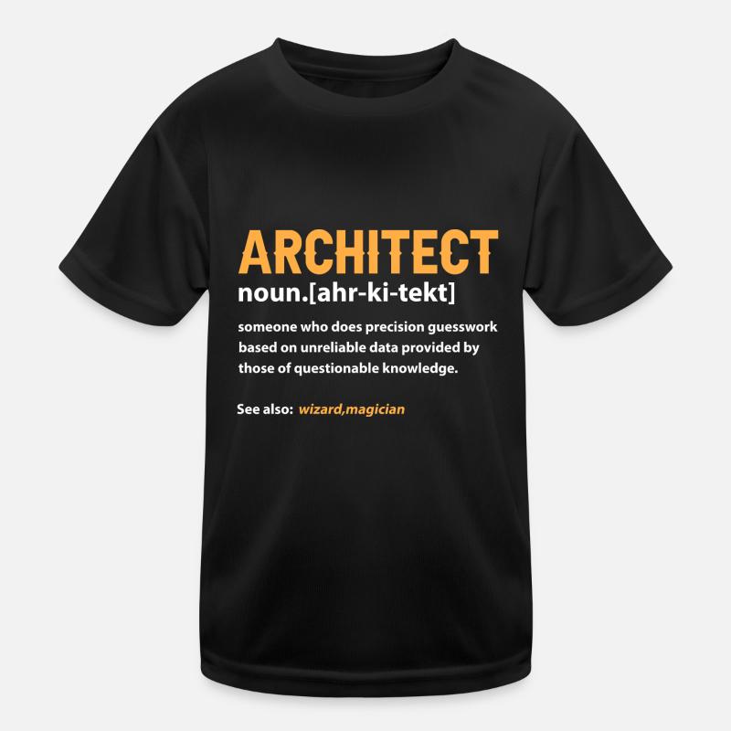 Architekt Kinder Funktions-T-Shirt
