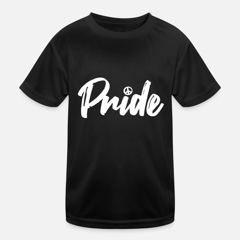 Pride Peace Kinder Funktions-T-Shirt