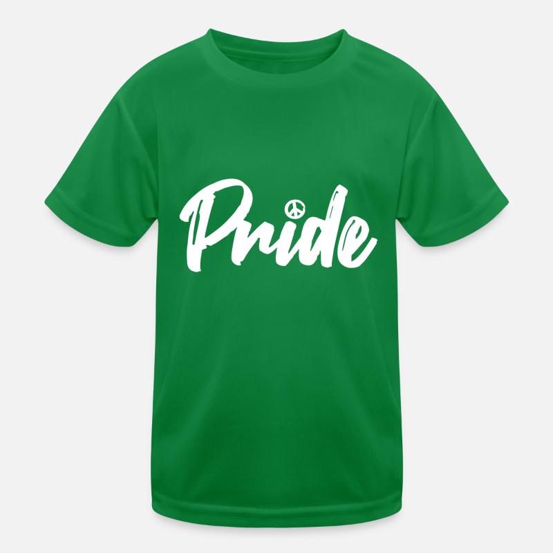 Pride Peace Kinder Funktions-T-Shirt