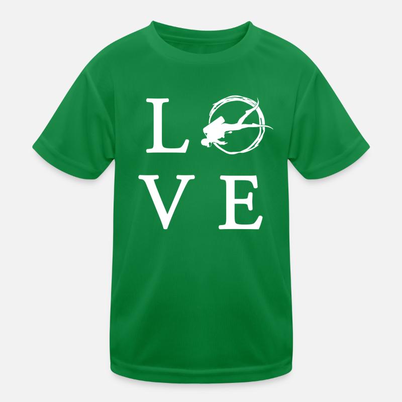 Tauchen Kinder Funktions-T-Shirt