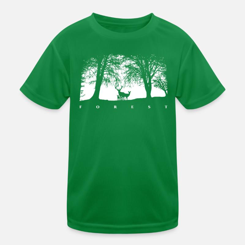 Forêt Blanche T-shirt sport Enfant