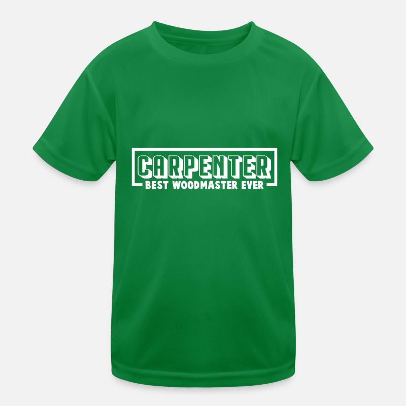 Woodworker Carpender- Woodworker Gift Kids Functional T-Shirt
