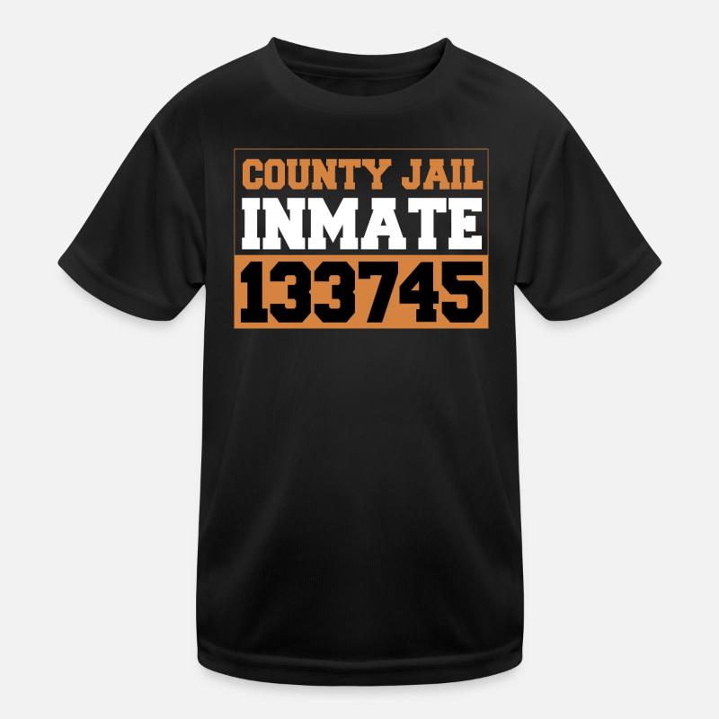 Détenu de la prison du comté T-shirt sport Enfant