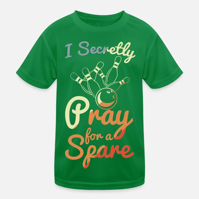 Bowling Witz Kinder Funktions-T-Shirt