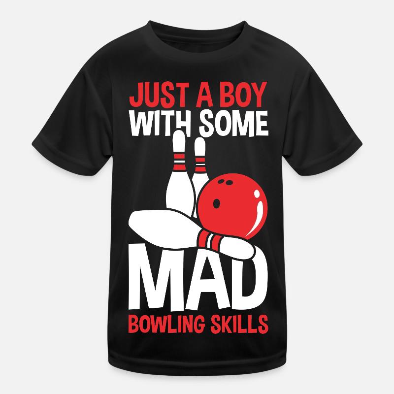 Bowler Boy Kids Functional T-Shirt