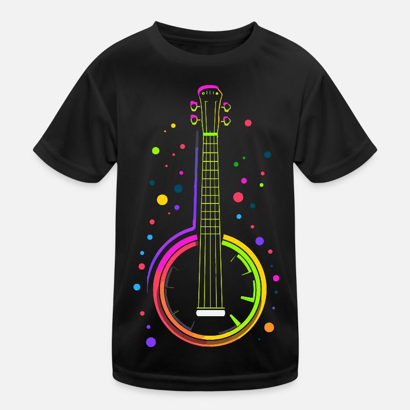 Style de dessin animé banjo T-shirt sport Enfant