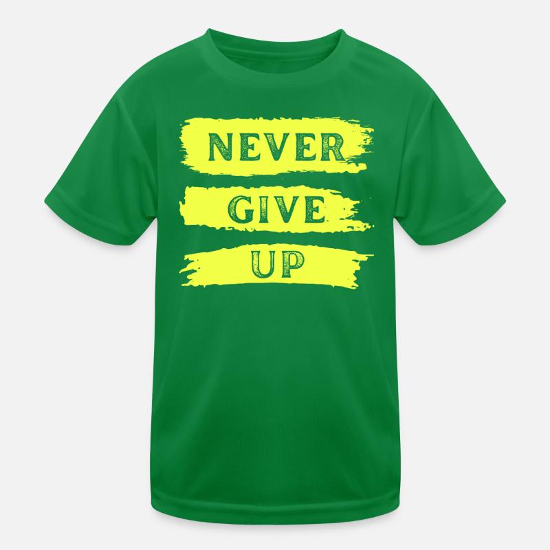 Ne jamais abandonner 2 T-shirt sport Enfant