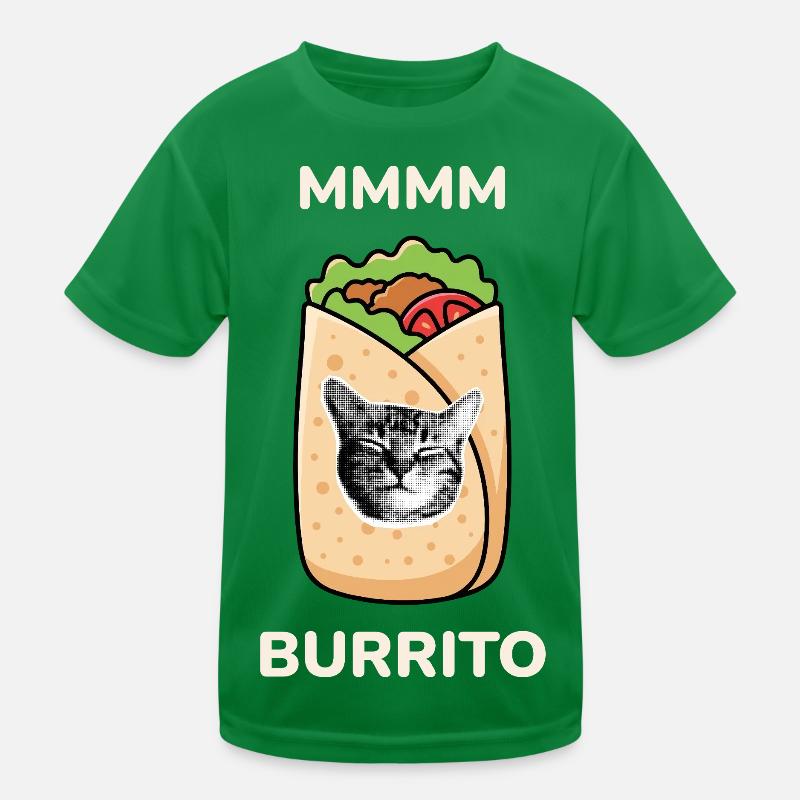 MMMM Burrito Kinder Funktions-T-Shirt