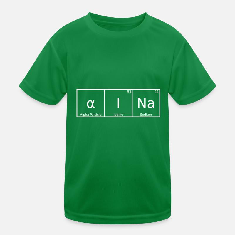 Aina Name Vorname Chemie Periodensystem Elemente Kinder Funktions-T-Shirt