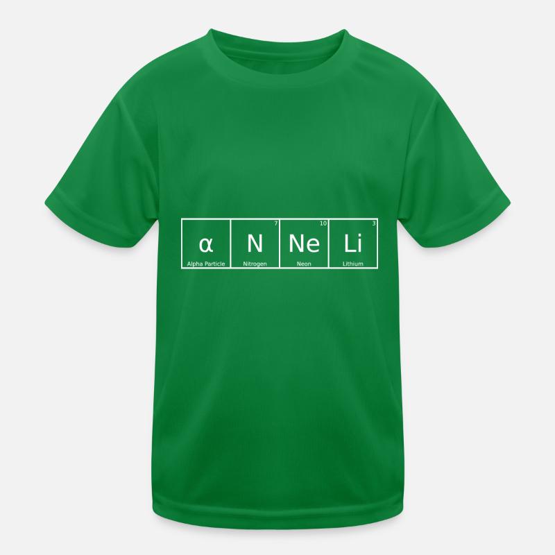 Anneli Name First Name Chemistry Periodic Table Elements Kids Functional T-Shirt