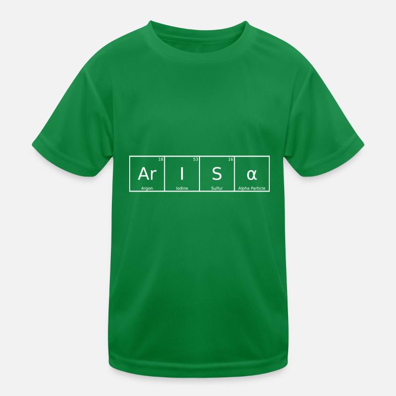 Arisa Nom Prénom Chimie Éléments du tableau périodique T-shirt sport Enfant