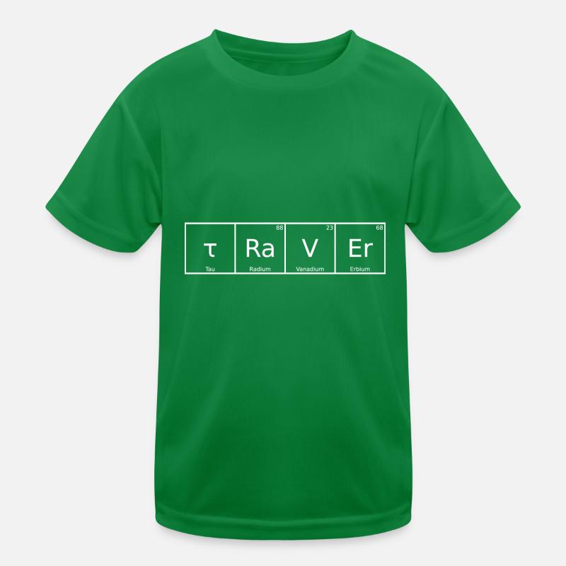 Traver Nom Prénom Chimie Tableau périodique Éléments T-shirt sport Enfant