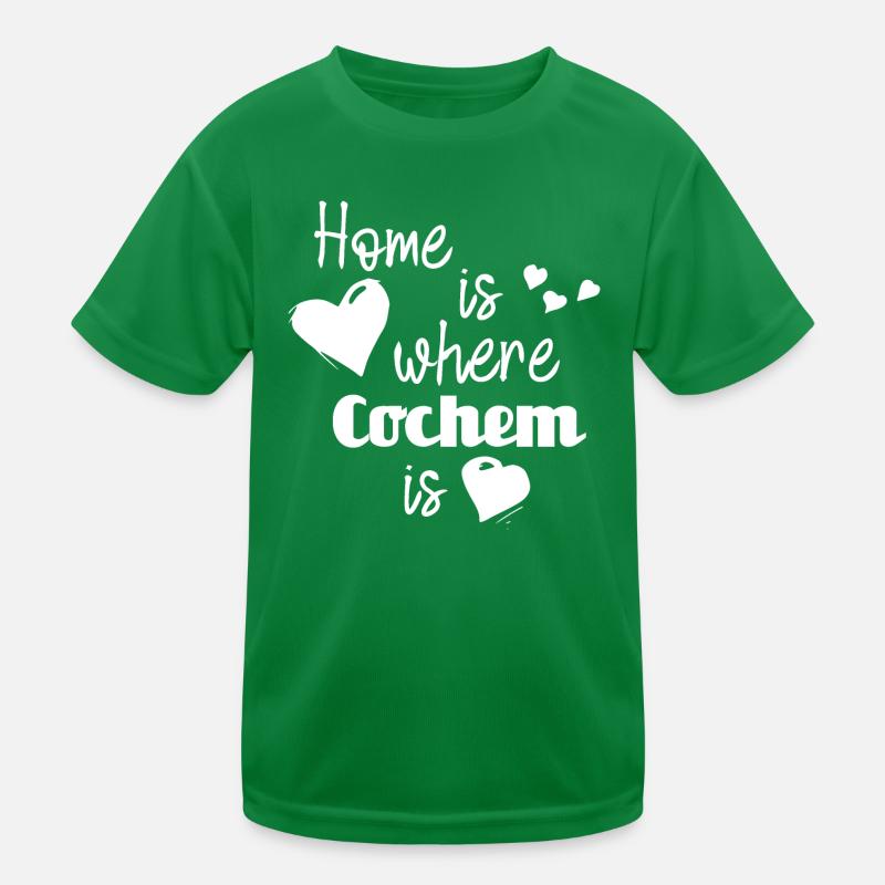 Zuhause in Cochem - Home is where Cochem is Kinder Funktions-T-Shirt