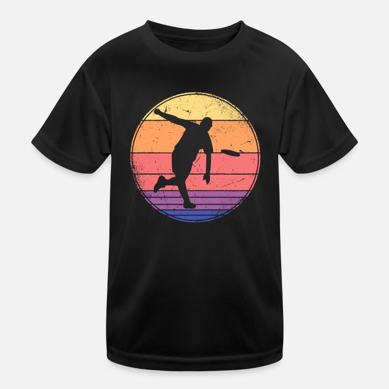 Lecteur de disc golf vintage Lecteur de disque de golf Disc Golf T-shirt sport Enfant