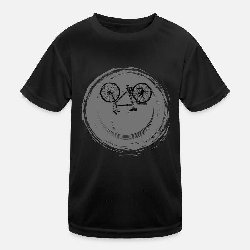 Bicycle Face Kids Functional T-Shirt