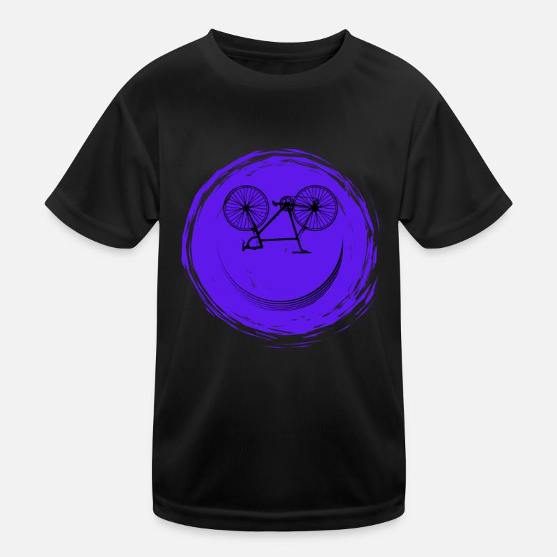 Bicycle Face Kids Functional T-Shirt