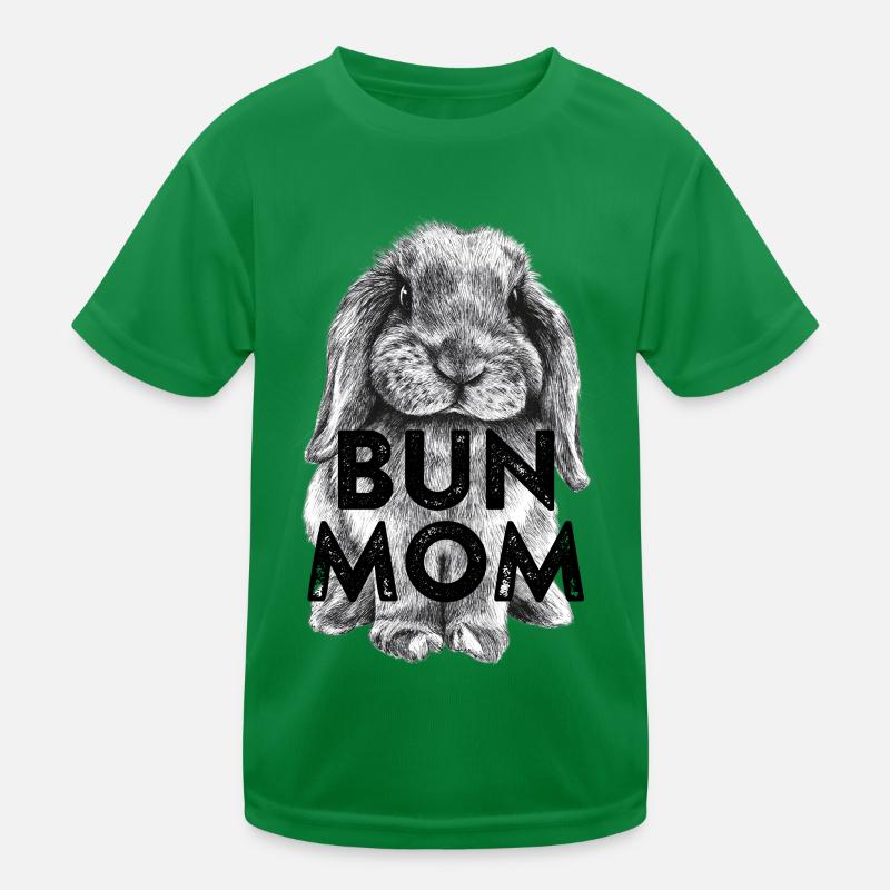 Bun Mom #2 Kinder Funktions-T-Shirt