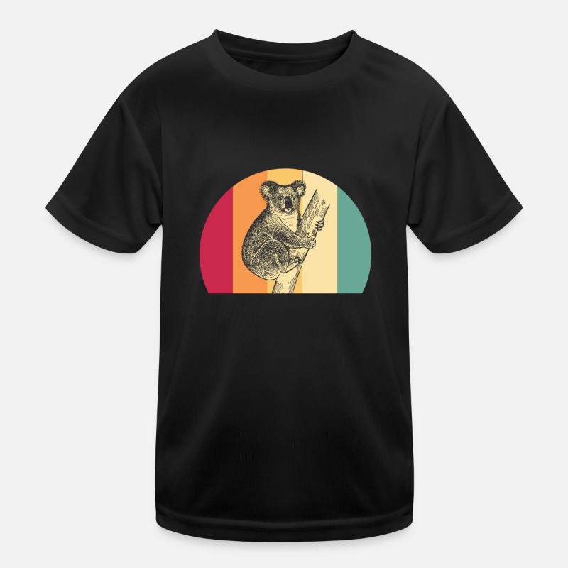 Koala Retro Kids Functional T-Shirt