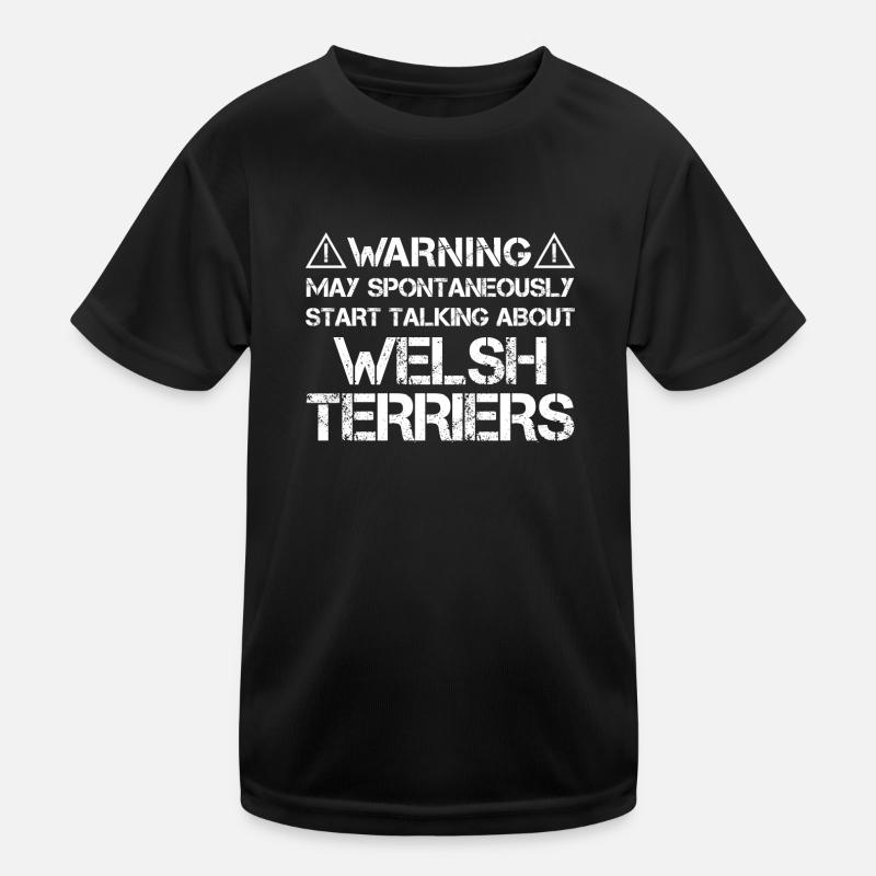 Welsh Terrier Kinder Funktions-T-Shirt