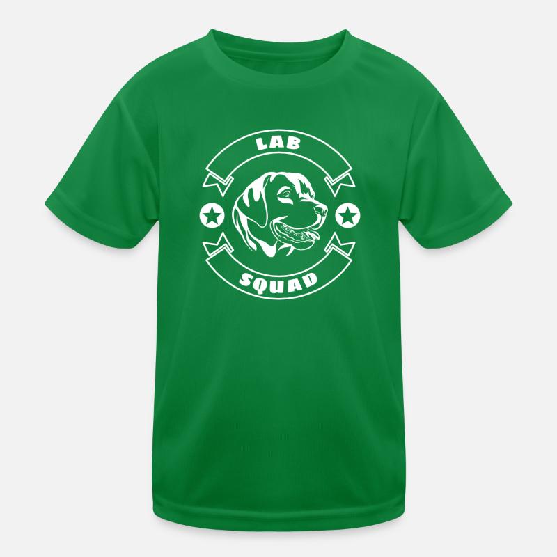 Escouade du Labrador T-shirt sport Enfant