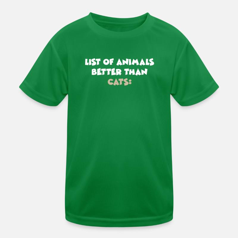 Feline Kids Functional T-Shirt
