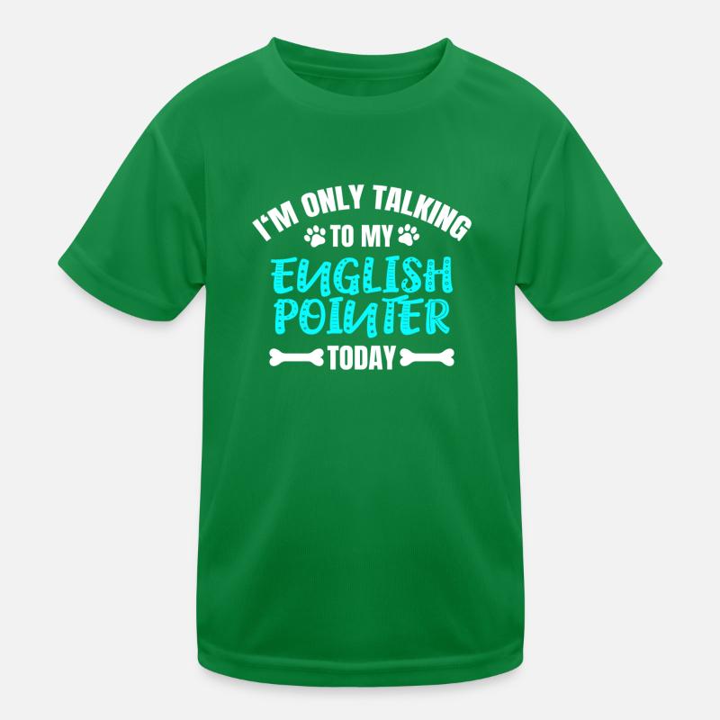 English Pointer Kids Functional T-Shirt