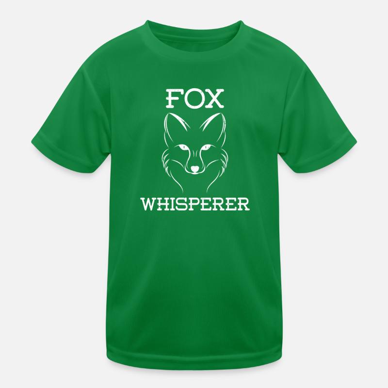 Fuchs Flüsterer Kinder Funktions-T-Shirt