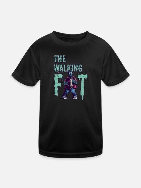 Fat Zombie - Kids Functional T-Shirt - black - Front