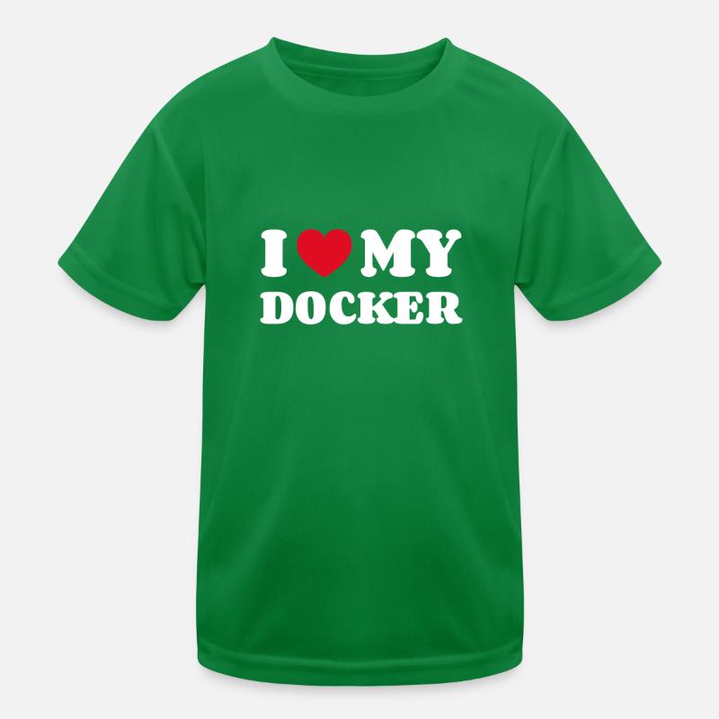 J’adore mon Docker T-shirt sport Enfant