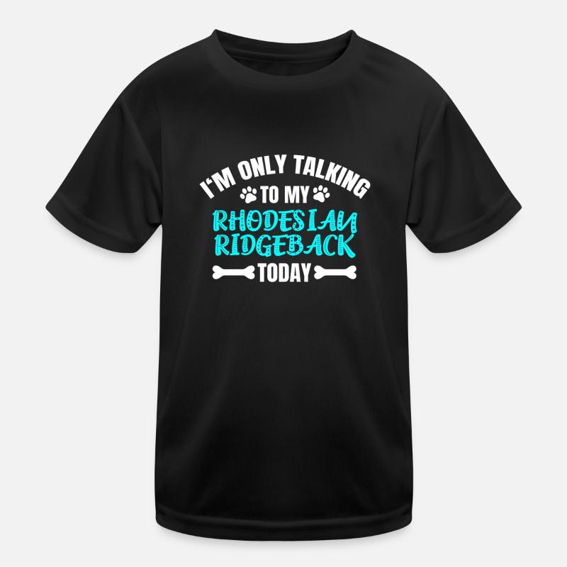 Rhodésian Ridgeback T-shirt sport Enfant