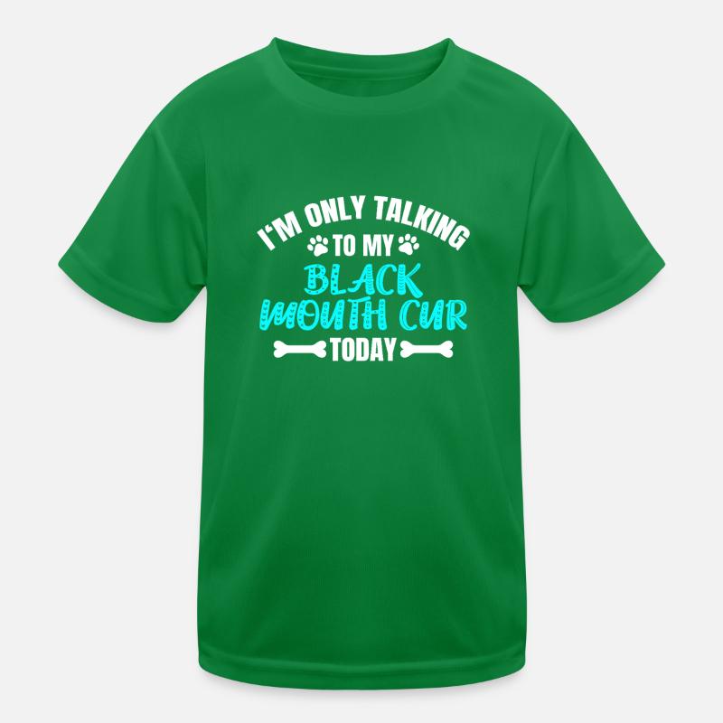 Cur à bouche noire T-shirt sport Enfant