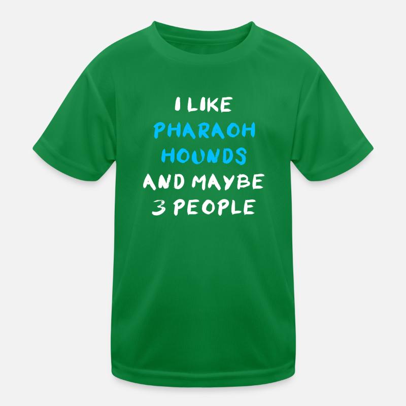 Pharaoh Hound Kids Functional T-Shirt