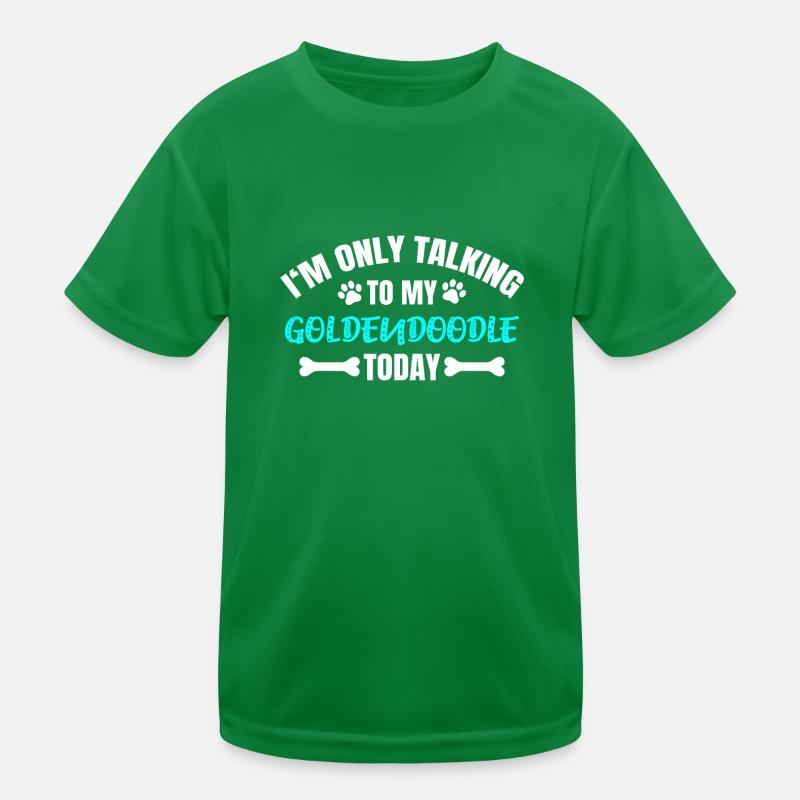 Goldendoodle Kinder Funktions-T-Shirt