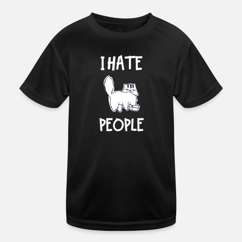 I Hate People Kinder Funktions-T-Shirt