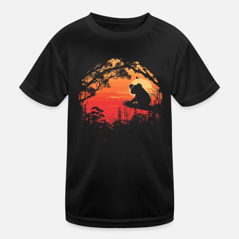 Koala Niedlicher Koalabär Kinder Funktions-T-Shirt