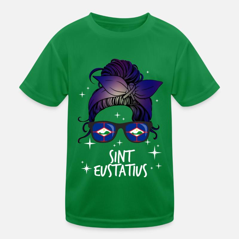 Sint Eustatius T-shirt sport Enfant