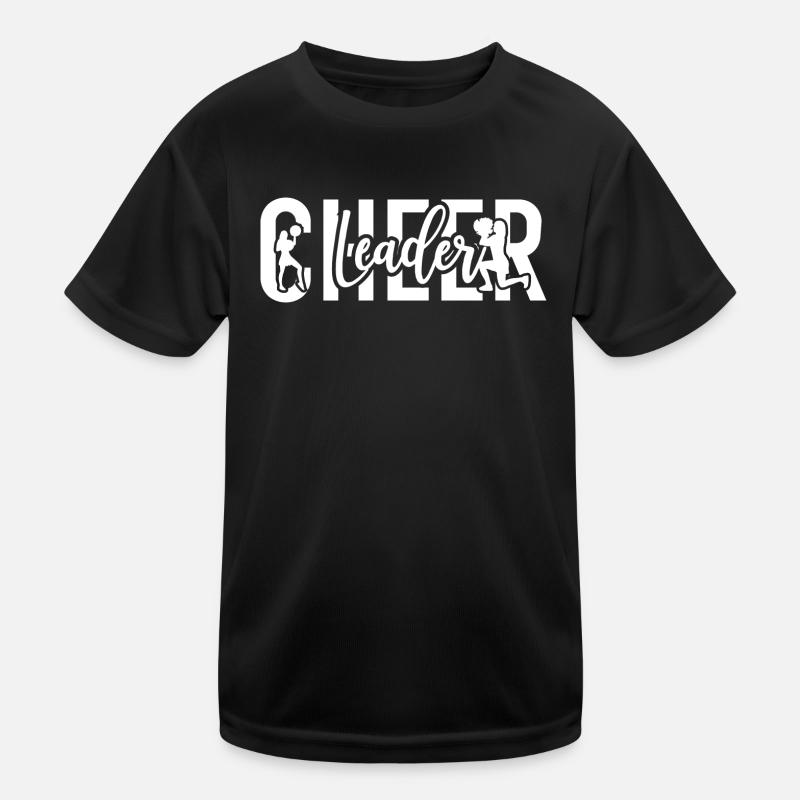 Cheerleader Kinder Funktions-T-Shirt