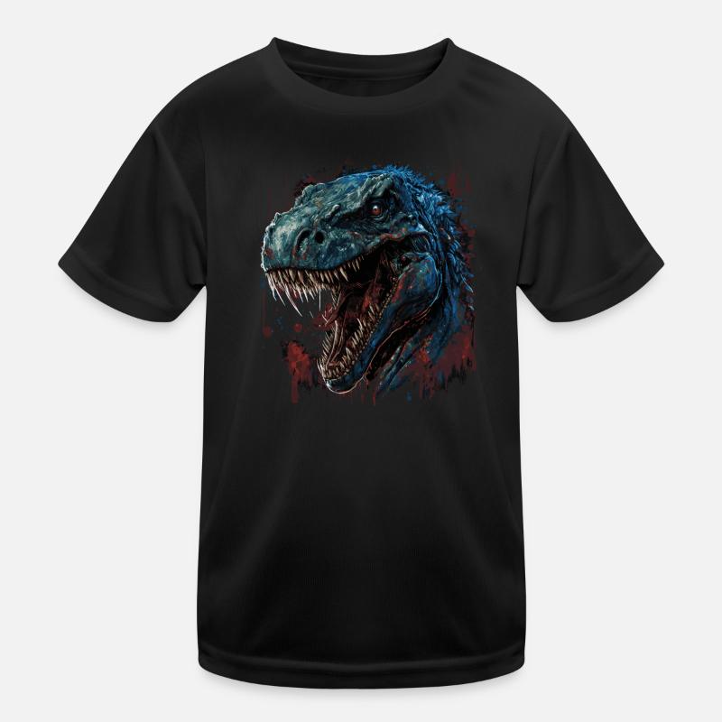T. Rex is in a bad mood Kids Functional T-Shirt