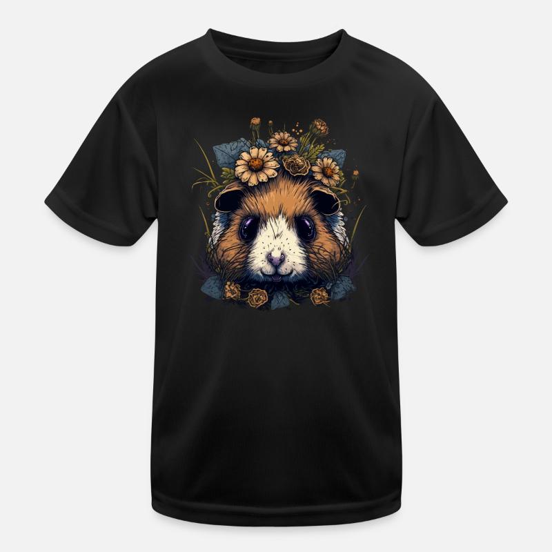 Drôle de cochon d’Inde T-shirt sport Enfant
