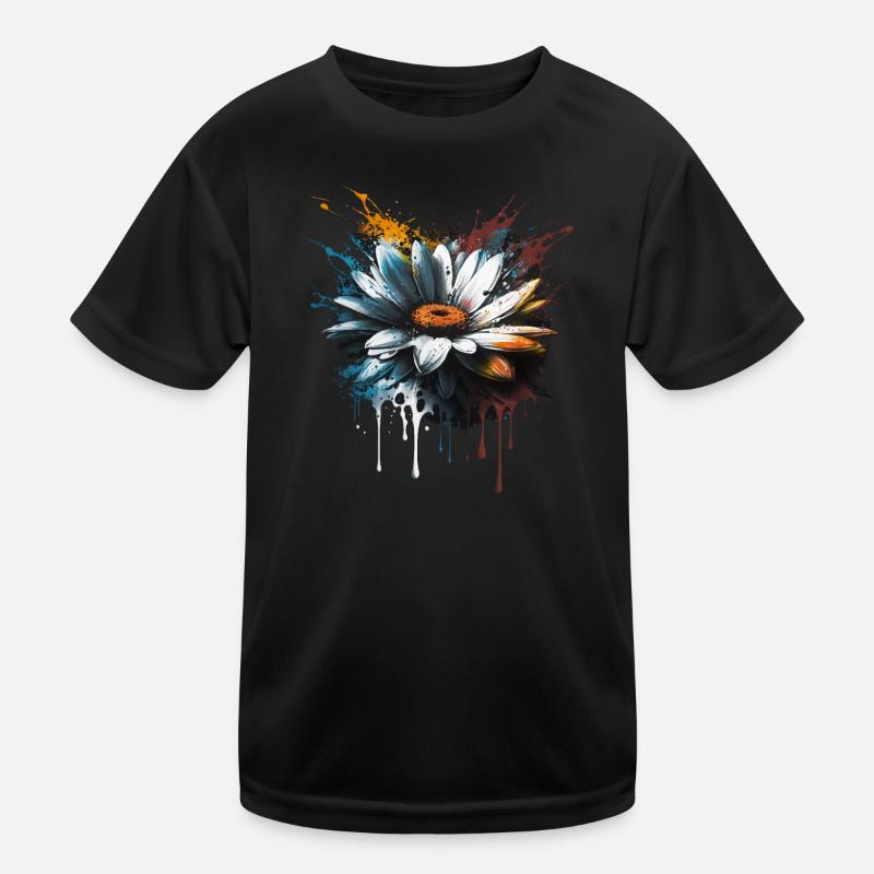Gänseblümchen Kinder Funktions-T-Shirt