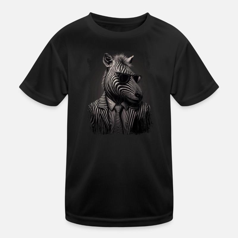 Extravagant zebra Kids Functional T-Shirt