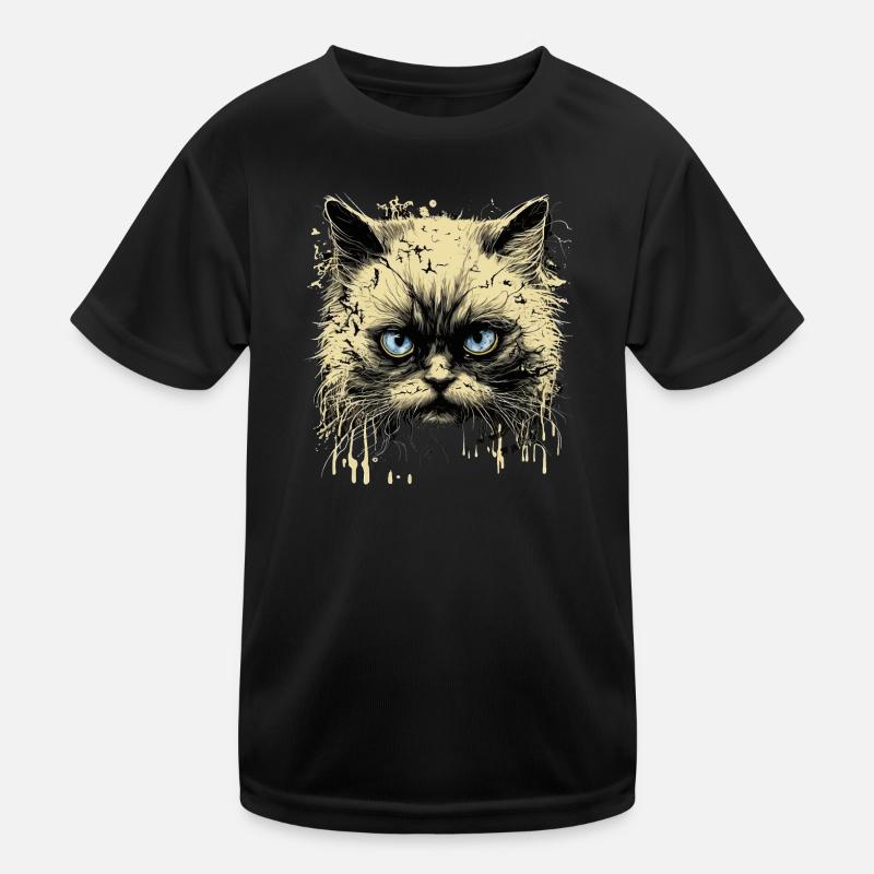 Chat Ragdoll T-shirt sport Enfant