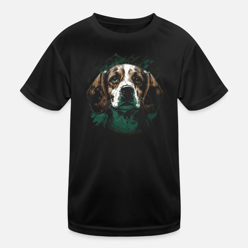 Chien Beagle T-shirt sport Enfant